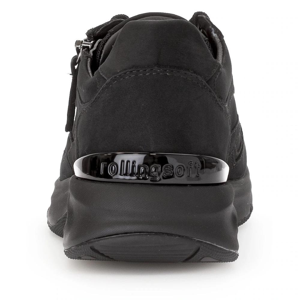 Gabor Rollingsoft Keilsneaker Freizeitschuh Halbschuh Schnürschuh Logoschriftzug An Der Ferse Online Kaufen
