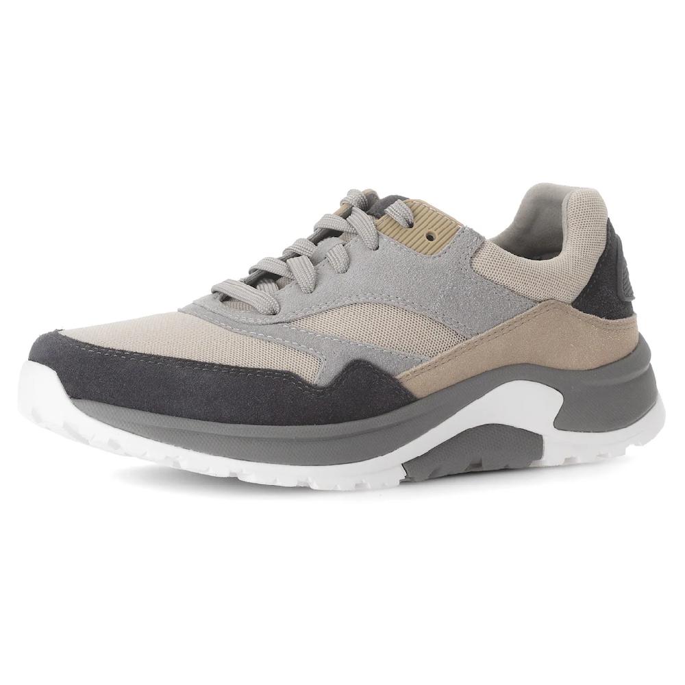 Gabor Rollingsoft Keilsneaker Freizeitschuh Halbschuh Schnürschuh mit Wechselfußbett Weite G ▷ für
