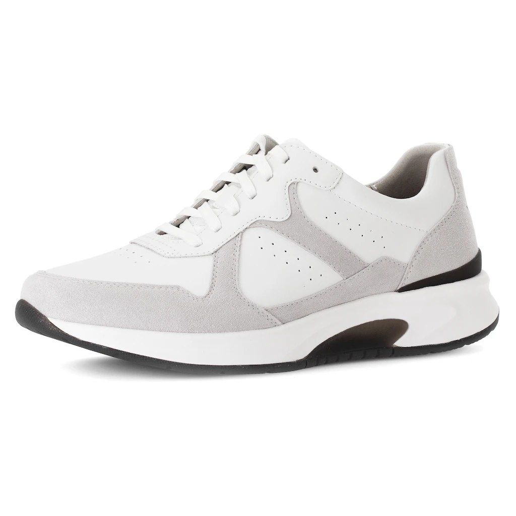 Gabor Rollingsoft Keilsneaker Freizeitschuh Halbschuh Schnürer gepolsterter Schaftrand G-Weite