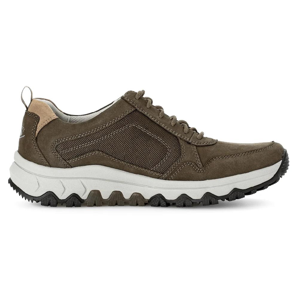Gabor Rollingsoft Keilsneaker Freizeitschuh Halbschuh Schnürer Mit Kontrastnähten G-Weite