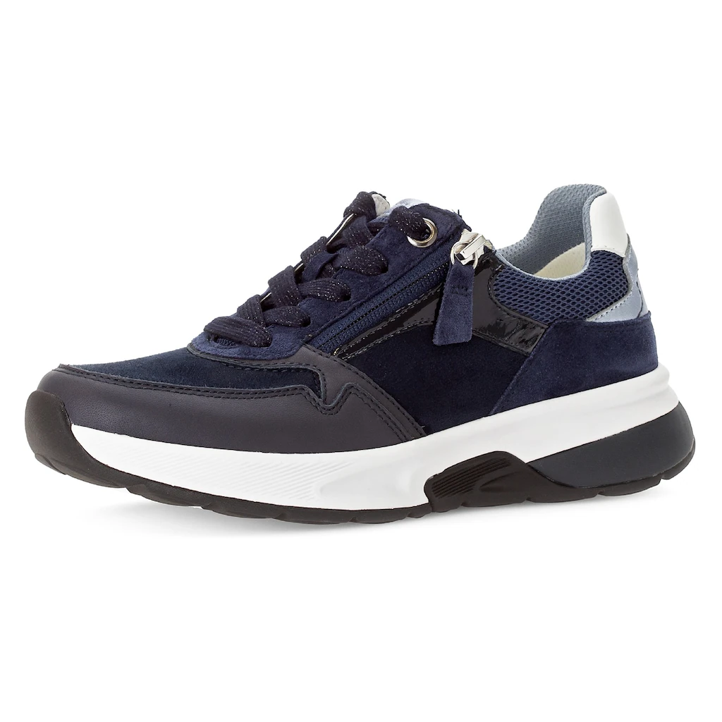 Gabor Rollingsoft Keilsneaker Freizeitschuh Halbschuh Schnürer mit gepolstertem Schaftrand kaufen