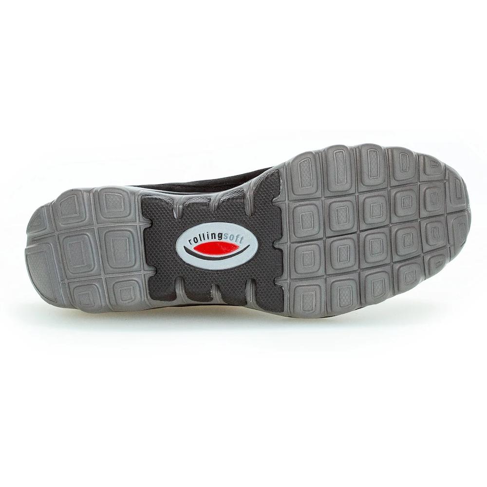 Gabor Rollingsoft Keilsneaker Mit Logoschriftzug An Der Ferse Freizeitschuh Halbschuh Schnürschuh ▷ Für