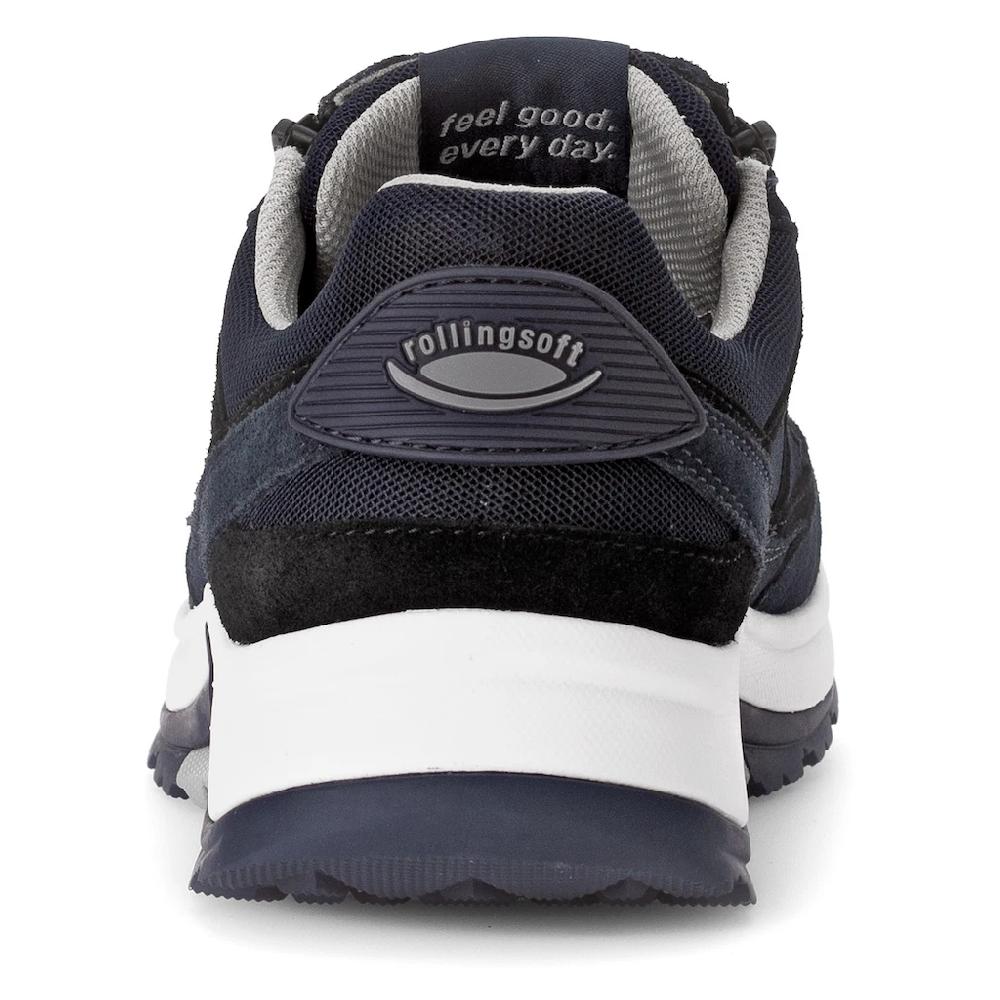 Gabor Rollingsoft Keilsneaker Schnürschuh Halbschuh Freizeitschuh Außenreißverschluss G-Weite