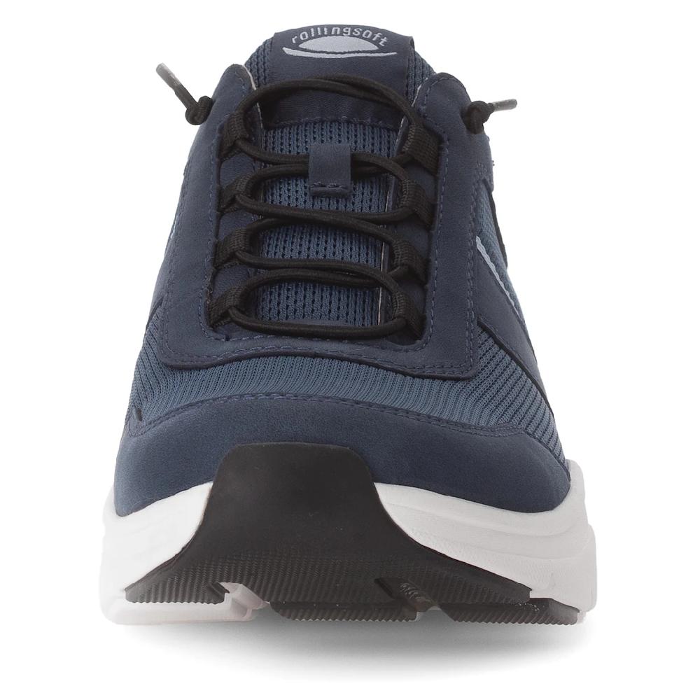 Gabor Rollingsoft Slip-On Sneaker Freizeitschuh Halbschuh Slipper Mit Logo An Der Ferse Weite G