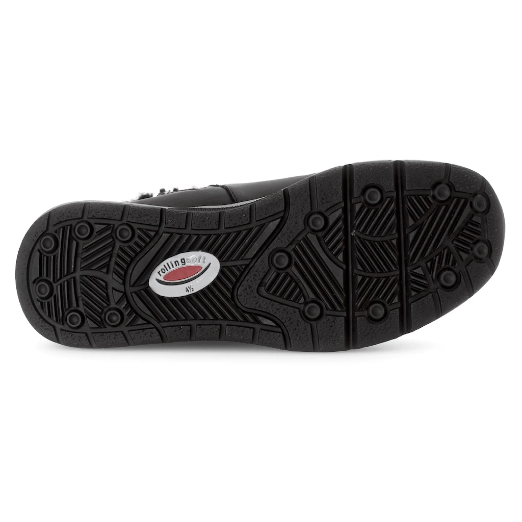 Gabor Rollingsoft Winterboots Keilabsatz Schnürboots Outdoorsch Ösen Bergsteigerlook Kaufen