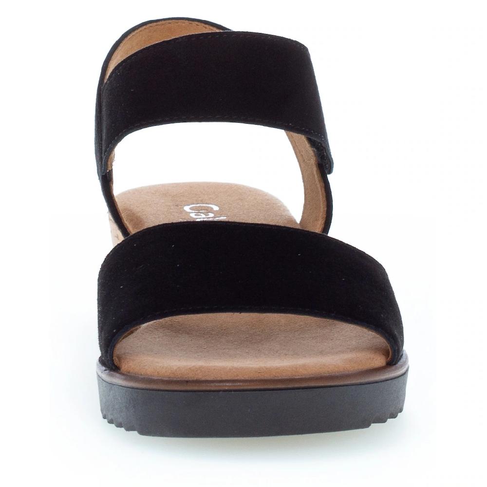 Gabor Sandalette »GENUA« Sommerschuh Sandale Keilabsatz Mit Kleinem Stretch Weite G Online Kaufen