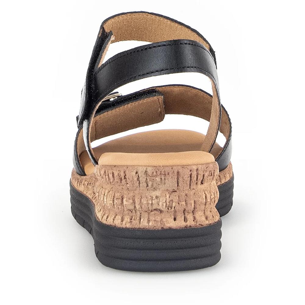 Gabor Sandalette »GENUA« Sommerschuh Sandale Keilabsatz Mit Klettverschlüssen Weite G Bestellen