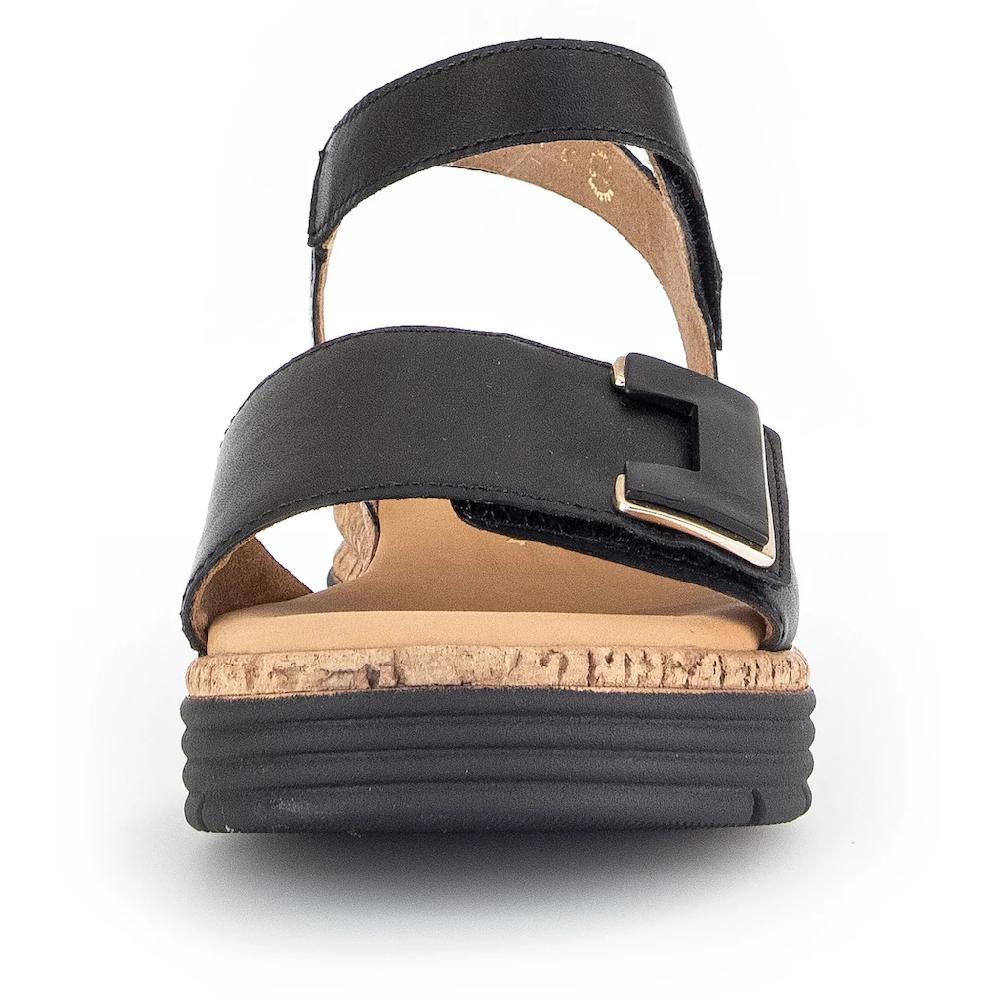 Gabor Sandalette »GENUA« Sommerschuh Sandale Keilabsatz Mit Klettverschlüssen Weite G Bestellen