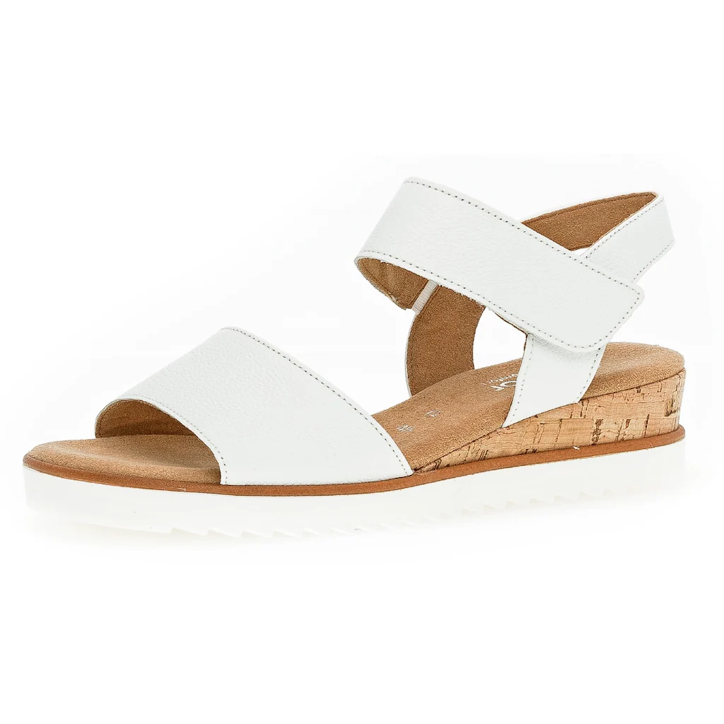 Gabor Sandalette »GENUA« Sommerschuh Sandale Keilabsatz mit Klettverschluss Weite G online kaufen