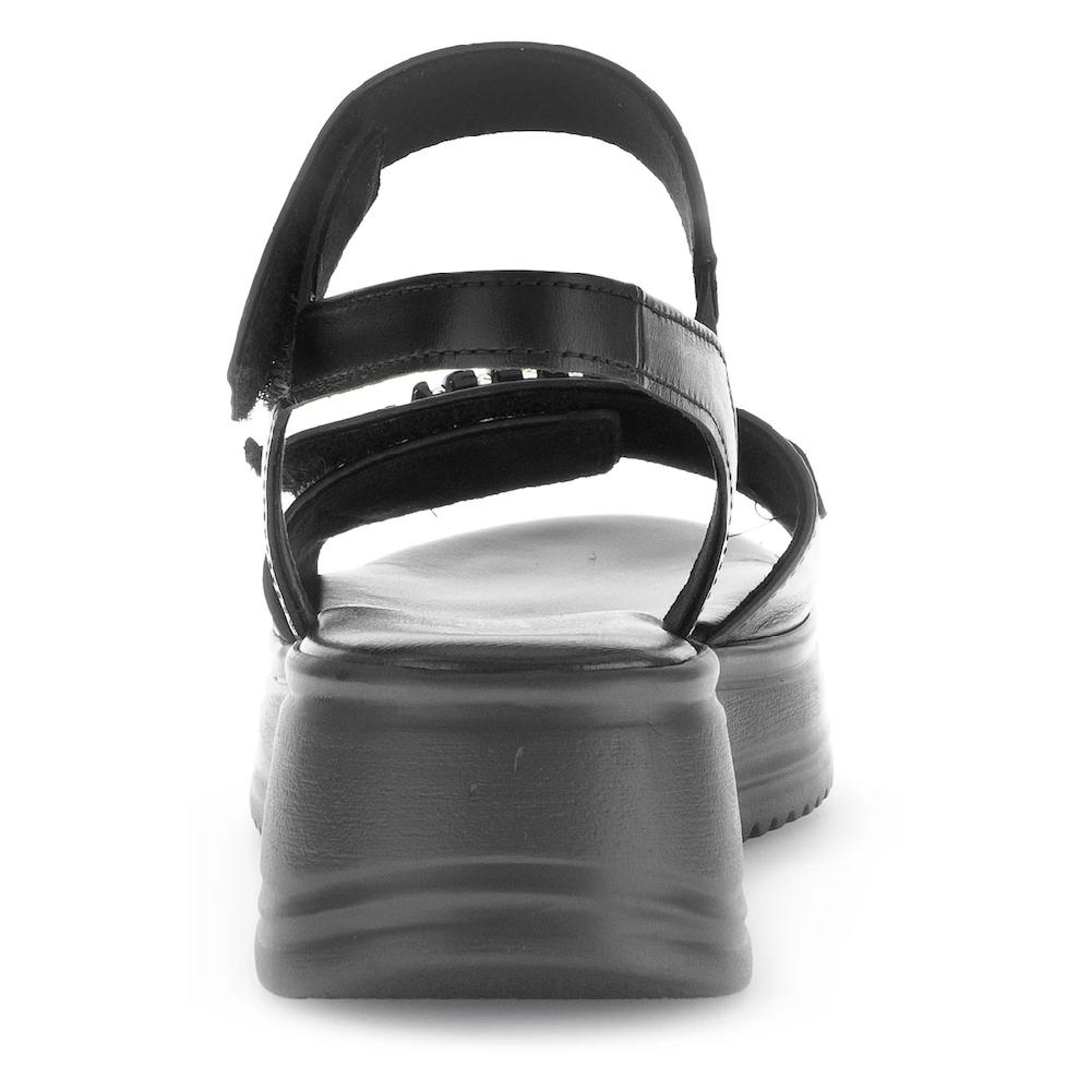 Gabor Sandalette »RHODOS« Sommerschuh Riemchensandale Mit Zwei Klettverschlüssen G-Weite