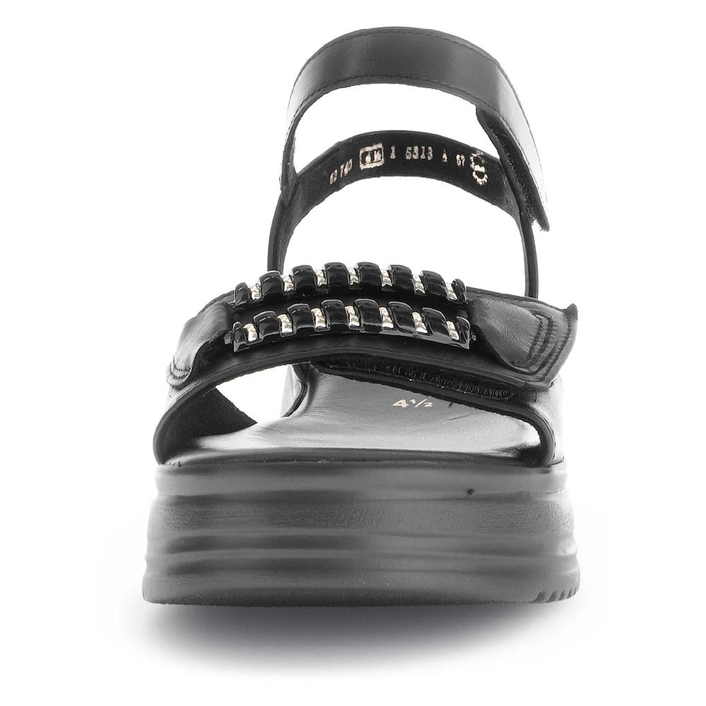 Gabor Sandalette »RHODOS« Sommerschuh Riemchensandale Mit Zwei Klettverschlüssen G-Weite