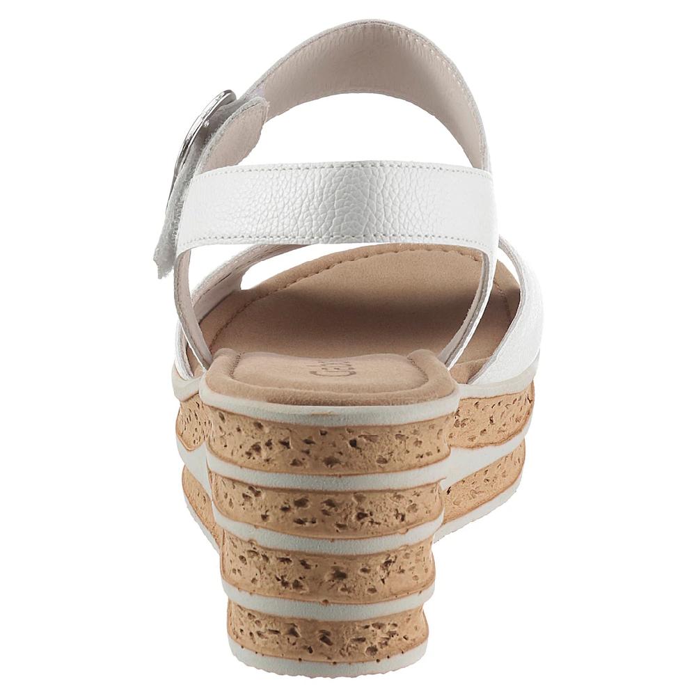 Gabor Sandalette Sommerschuh Sandale Keilabsatz Mit Besonderer Absatzgestaltung Online Bestellen