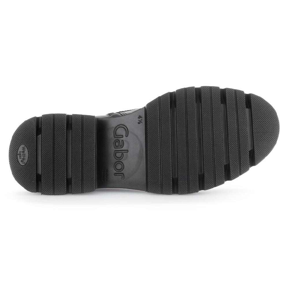 Gabor Schnürboots Blockabsatz Plateau Schnürstiefelette Mit Best Fitting Online Kaufen