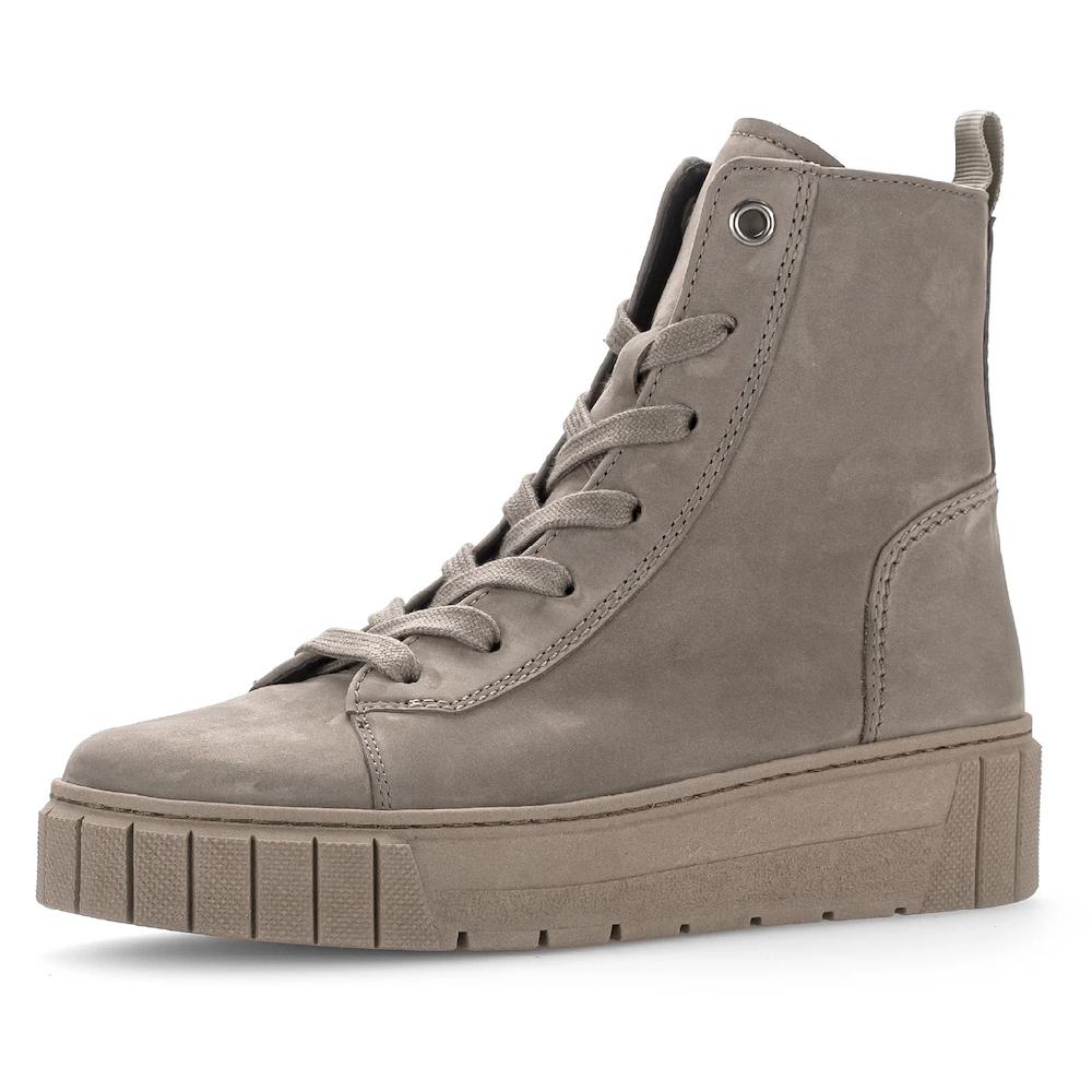 Gabor Schnürboots »Davos« Plateau Komforschuh Stiefelette in Schuhweite H (= sehr weit) ▷ für