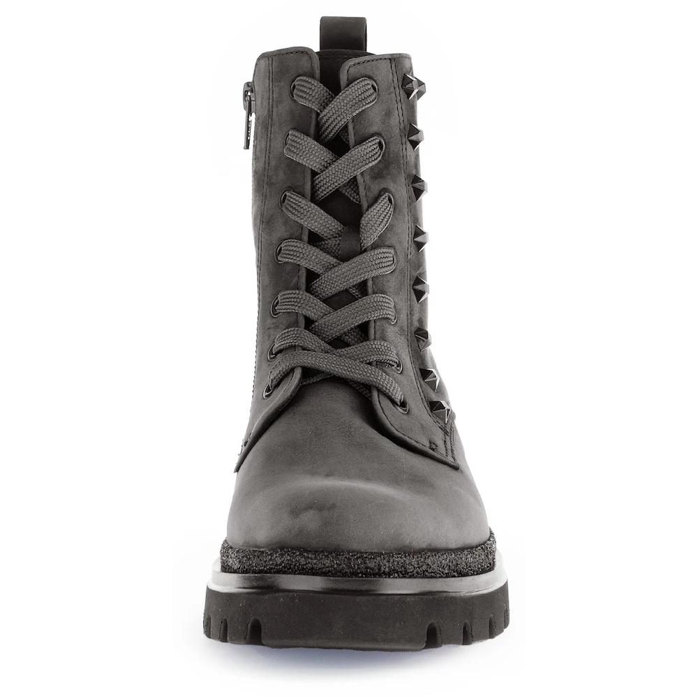 Gabor Schnürboots »Florenz« Blockabsatz Schnürstiefelette Komfortschuh In Weite G (= Weit) Kaufen