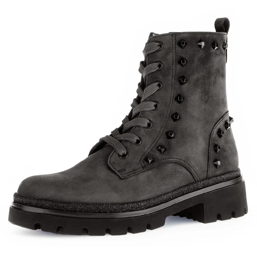 Gabor Schnürboots »Florenz« Blockabsatz Schnürstiefelette Komfortschuh in Weite G (= weit) kaufen
