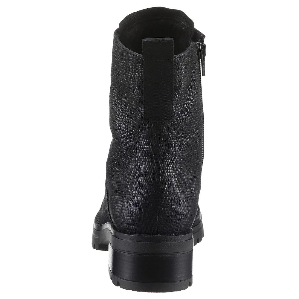 Gabor Schnürboots »Kreta« Blockabsatz Schnürstiefelette Komfortschuh In Weite G (= Weit) ▷ Für