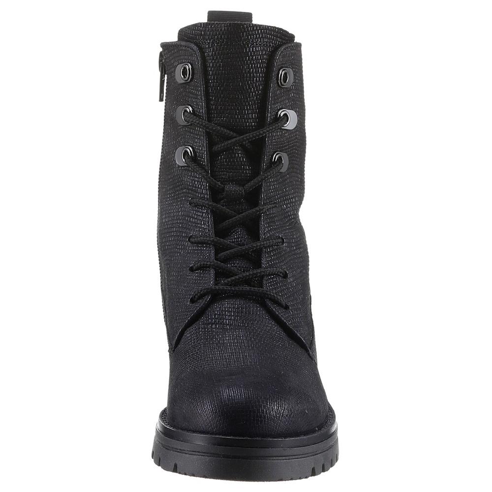 Gabor Schnürboots »Kreta« Blockabsatz Schnürstiefelette Komfortschuh In Weite G (= Weit) ▷ Für