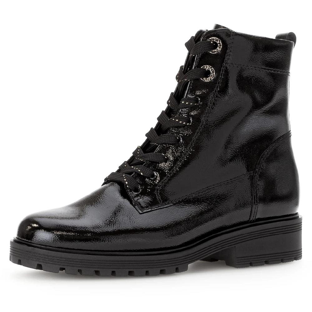 Gabor Schnürboots »Pisa« Blockabsatz Schnürstiefelette Komfortschuh in Weite H online bestellen
