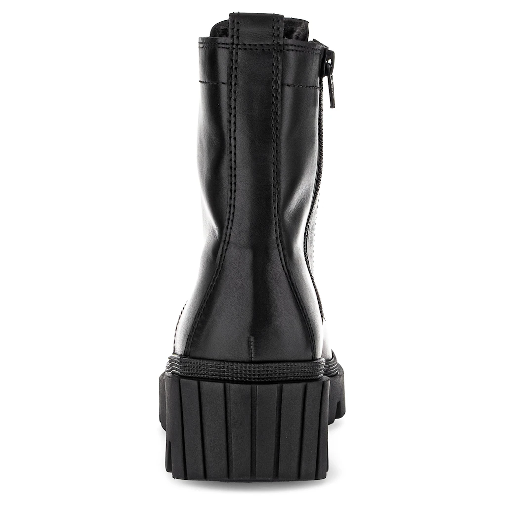 Gabor Schnürboots Plateau Schnürstiefelette Chunky Boots Mit Innenreißverschluss Online Kaufen
