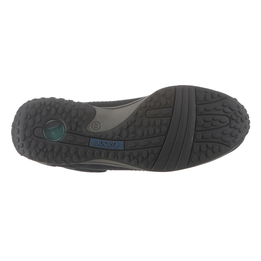 (Gabor Schnürschuh »FLORENZ« Mit Kontrastfarbenen Ziernähten Freizeitschuh Halbschuh Schnürschuh