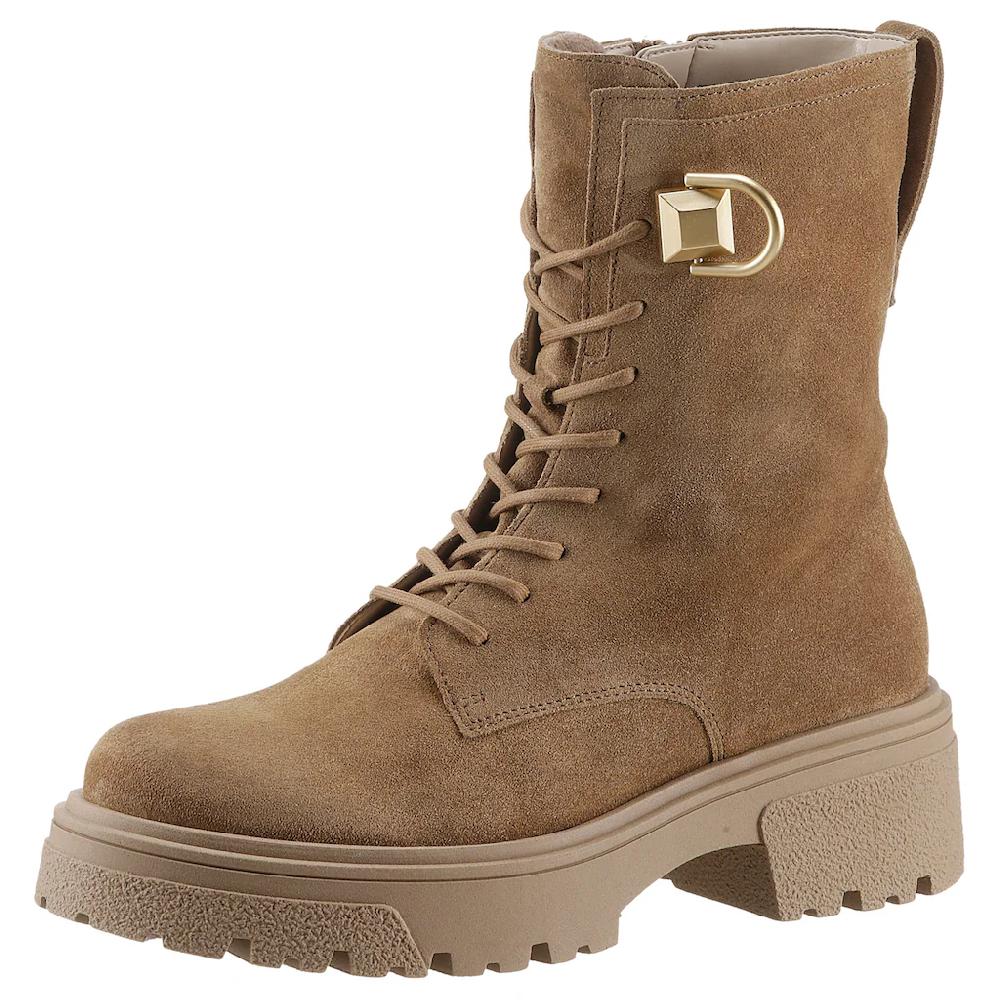 Gabor Schnürstiefelette Blockabsatz Plateau Schnürboots mit Best Fitting-Ausstattung kaufen