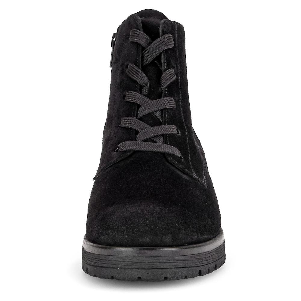 Gabor Schnürstiefelette »Genua« Blockabsatz Schnürboots Komfortschuh In Schuhweite G (= Weit) Online Kaufen
