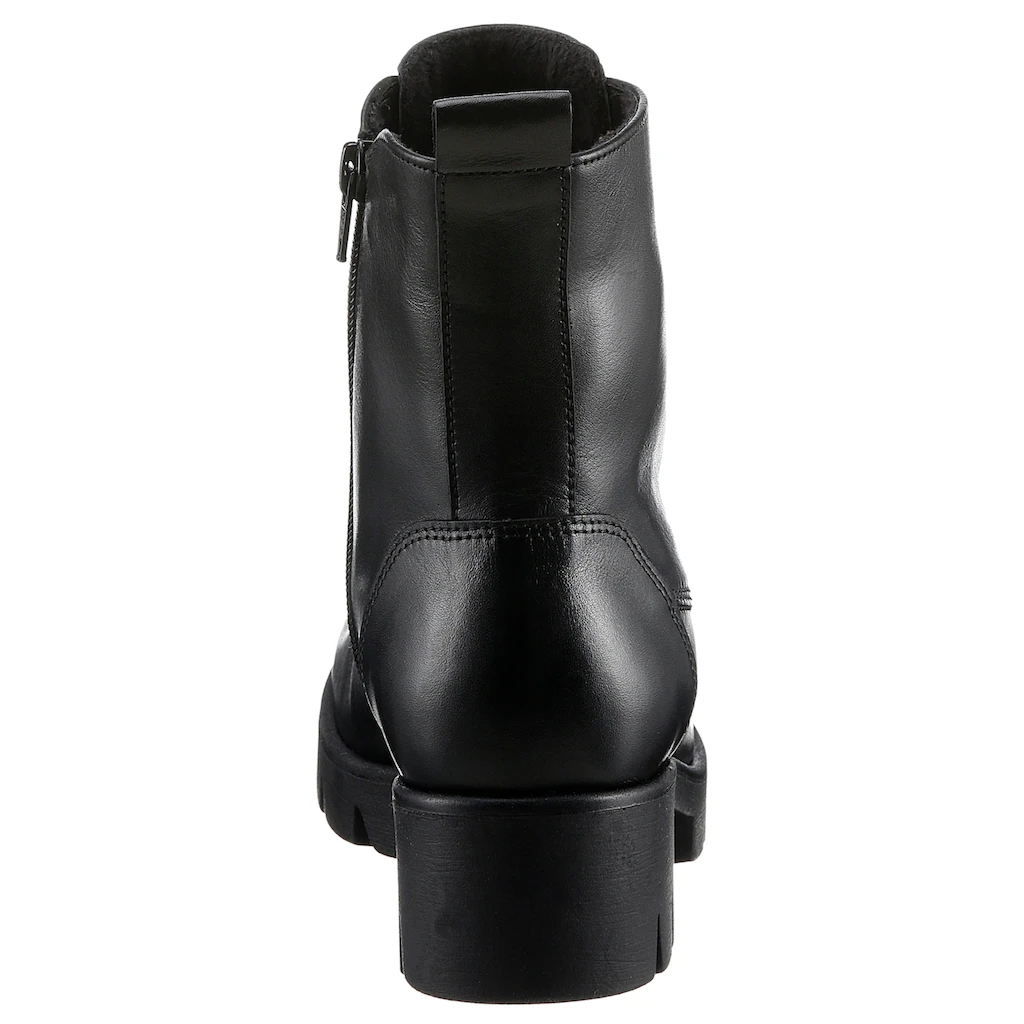 Gabor Schnürstiefelette Mit Seitlicher Kontrastnaht