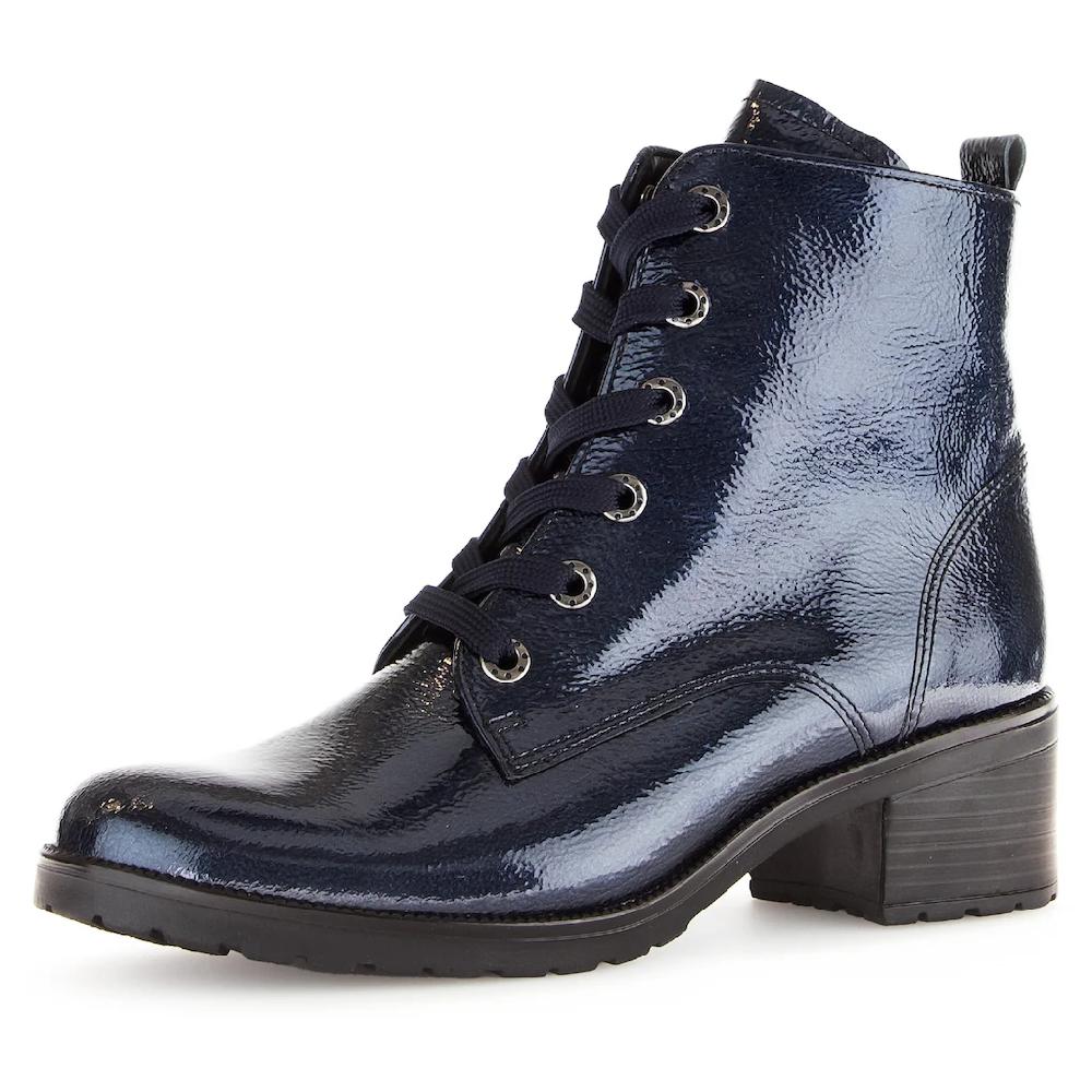 Gabor Schnürstiefelette »Tunis« Blockabsatz Schnürboots Komfortschuh mit Anziehlasche G-Weite bestellen