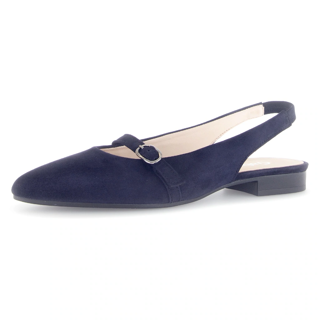 Gabor Slingpumps Blockabsatz Abendschuh Businessschuh elastisches Fersenriemchen bestellen