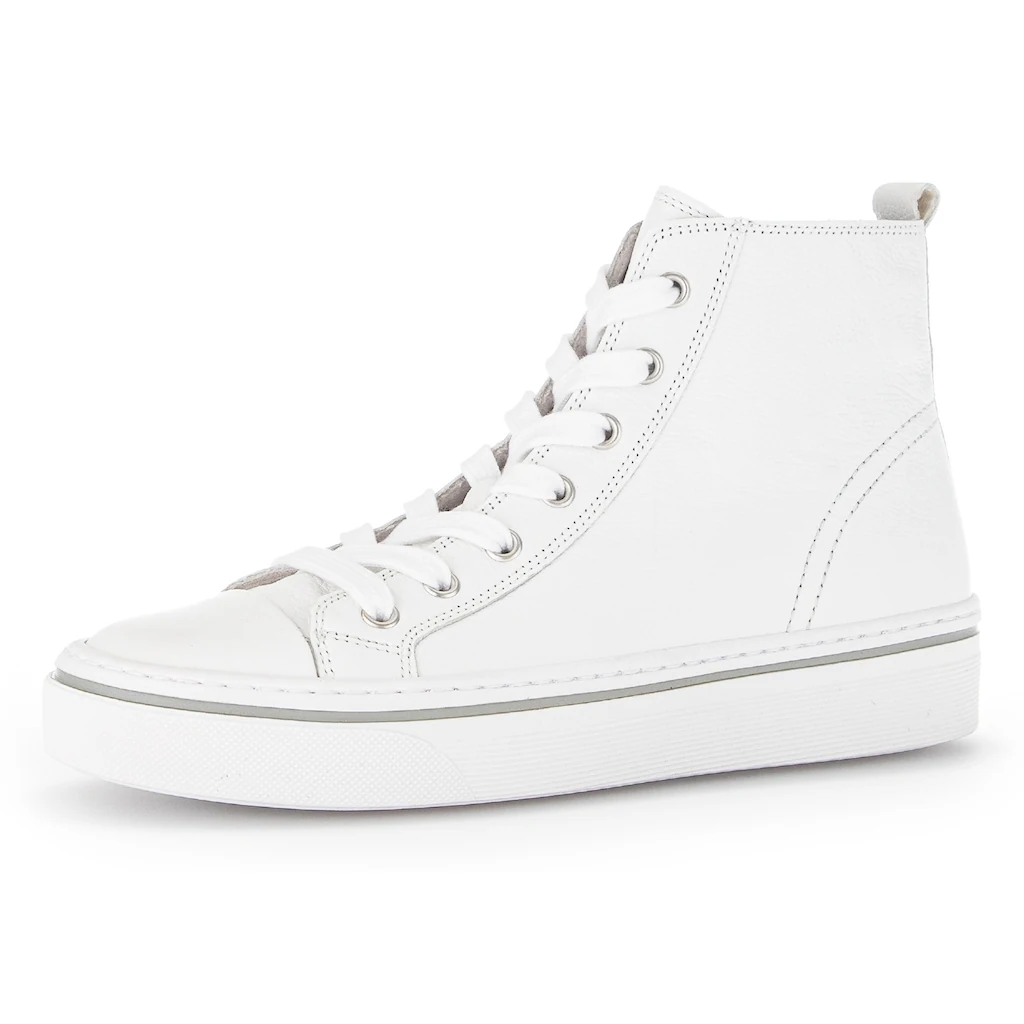 Gabor Sneaker High Top-Sneaker Freizeitschuh Schnürschuh mit Reißverschluss online bestellen