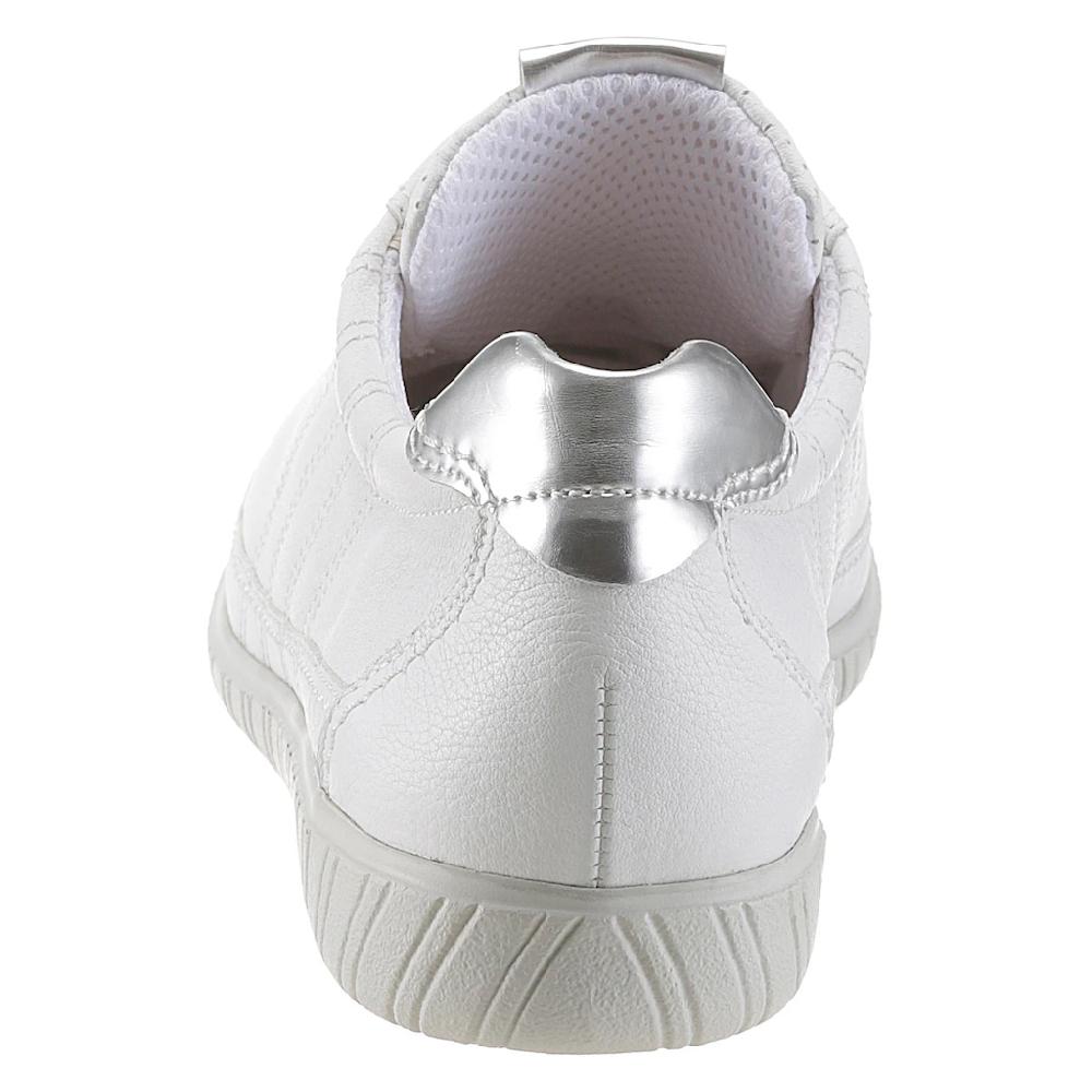 Gabor Sneaker »YORK« Mit Modischer Ziersteppung Freizeitschuh Halbschuh Schnürschuh