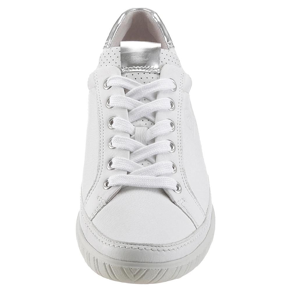 Gabor Sneaker »YORK« Mit Modischer Ziersteppung Freizeitschuh Halbschuh Schnürschuh