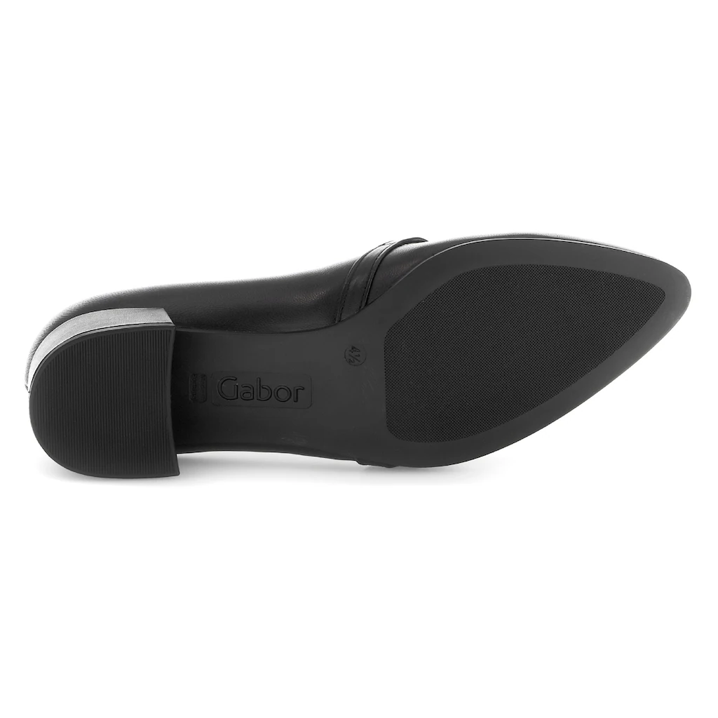 Gabor Spangenpumps Blockabsatz Abendschuh Businessschuh Mit Wechselfußbett