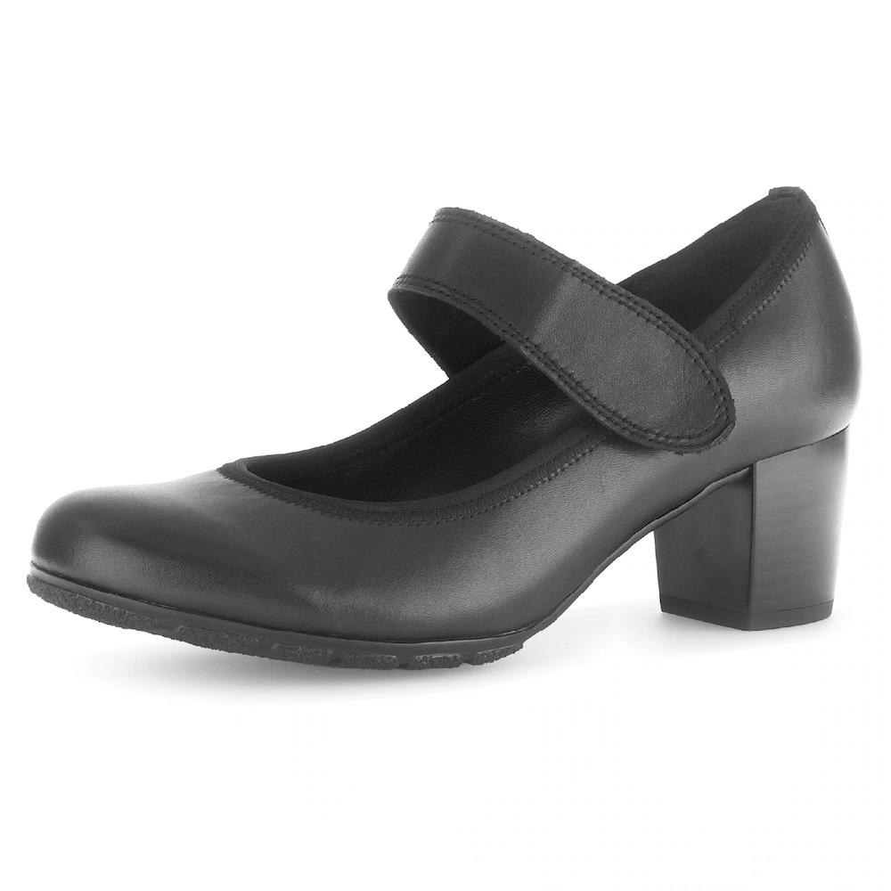 Gabor Spangenpumps Blockabsatz Businesschuh Abendschuh mit Klettriemchen kaufen