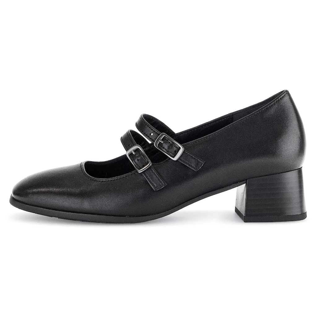 Gabor Spangenpumps Blockabsatz Businessmode Pumps In Mary Jane Optik Bestellen