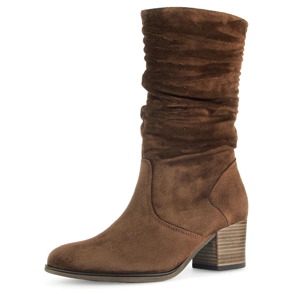 Gabor Stiefel »Ancona« Blockabsatz Kurzstiefel Businessstiefel im slouchy-Look online kaufen