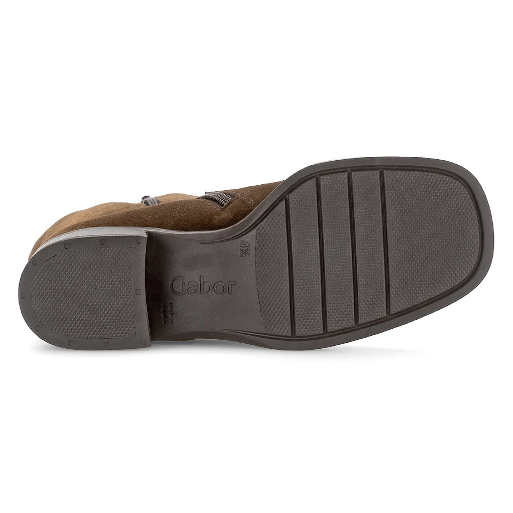 Gabor Stiefel Blockabsatz Bikerstiefel Langschaftsiefel Mit Best Fitting Online Bestellen