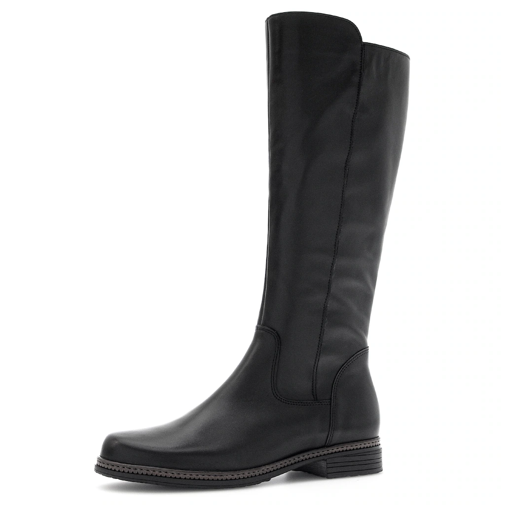 Gabor Stiefel Blockabsatz Langschaftstiefel Businessstiefel mit Reißverschluss online kaufen