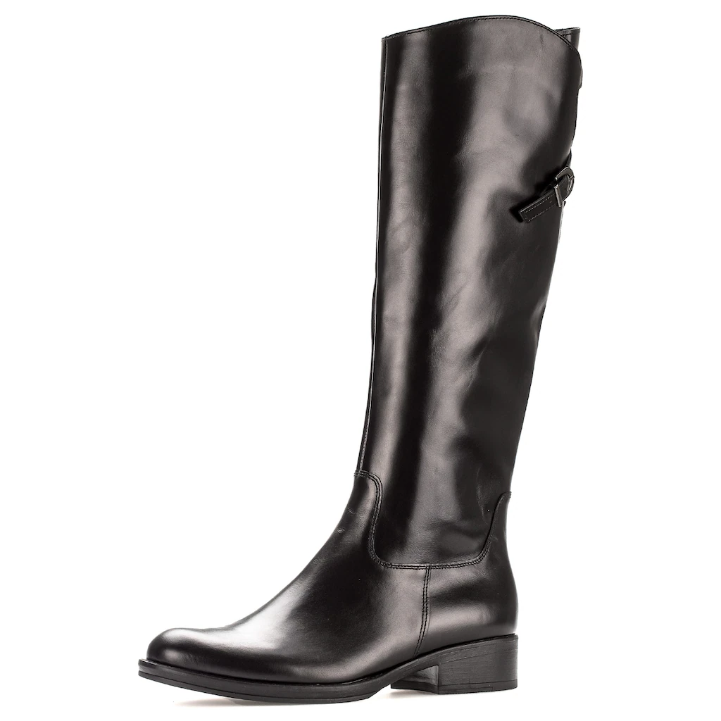 Gabor Stiefel Reißverschlussstiefel Blockabsatz mit regulierbarem Varioschaft bestellen