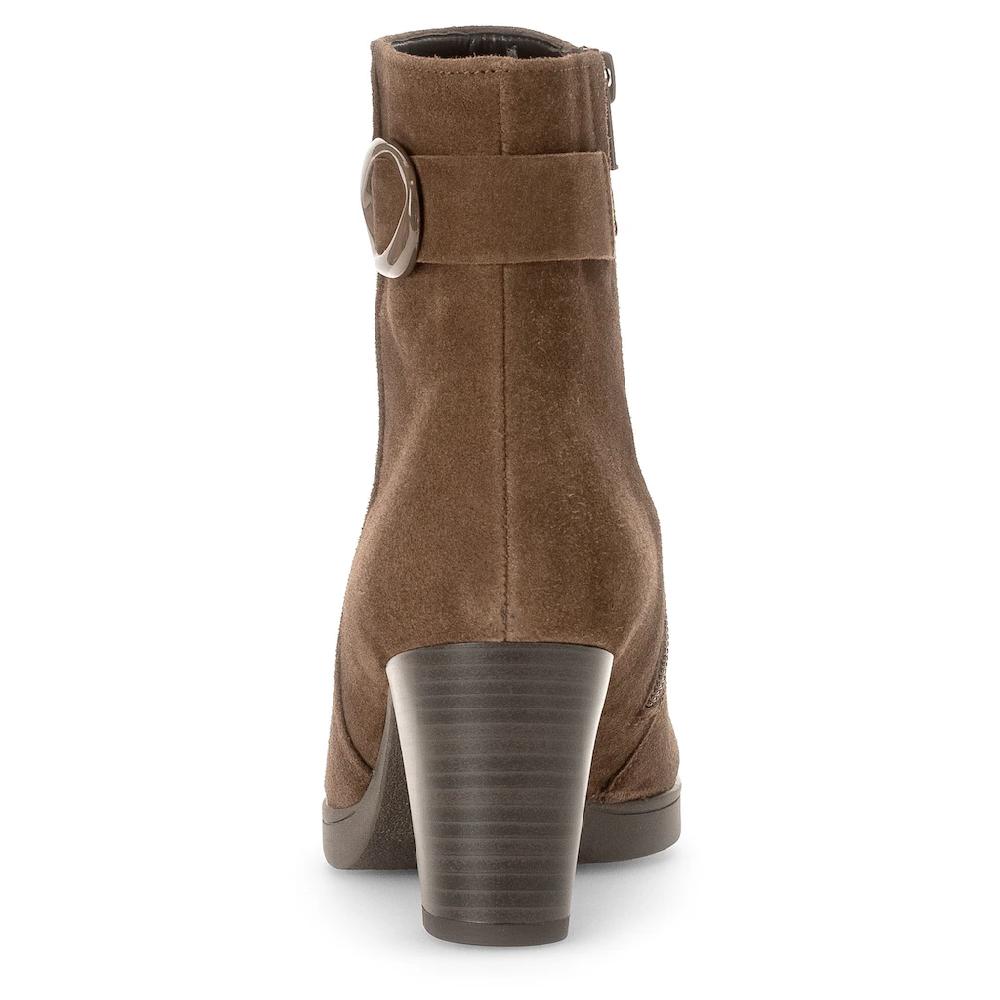 Gabor Stiefelette »Ancona« Blockabsatz Ankle Boots Mit Trendiger Schaftgestaltung ▷ Für