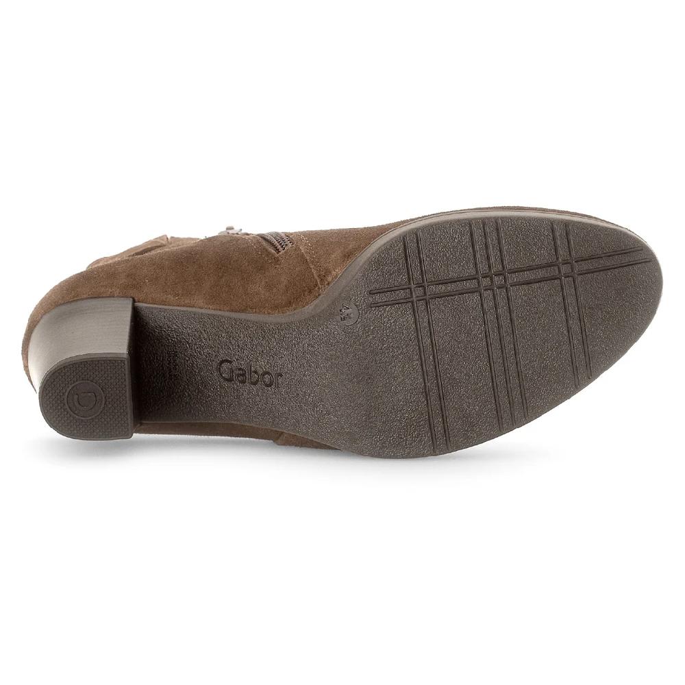 Gabor Stiefelette »Ancona« Blockabsatz Ankle Boots Mit Trendiger Schaftgestaltung ▷ Für