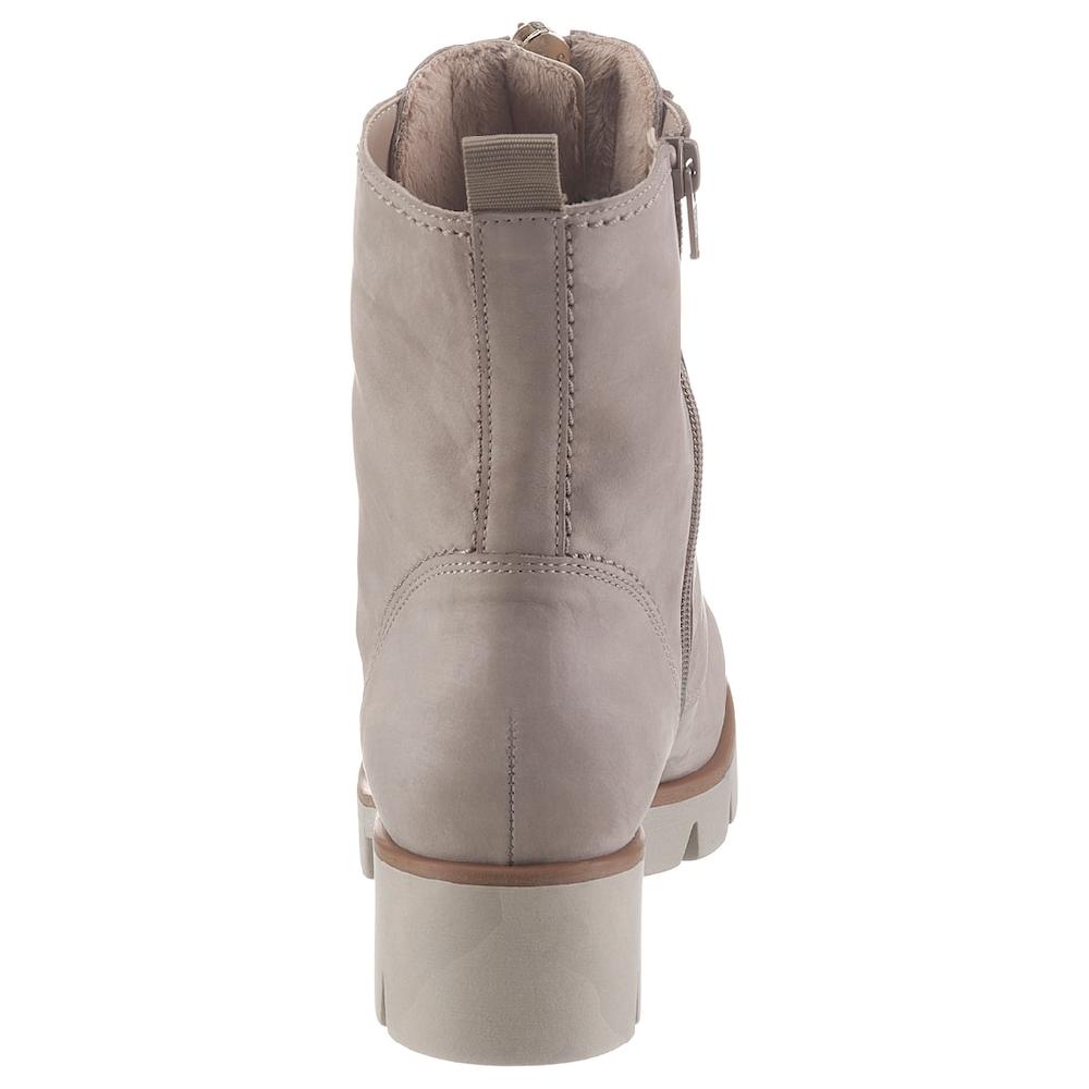 Gabor Stiefelette Blockabsatz Plateau Boots Mit Modischen Durchzügen Kaufen