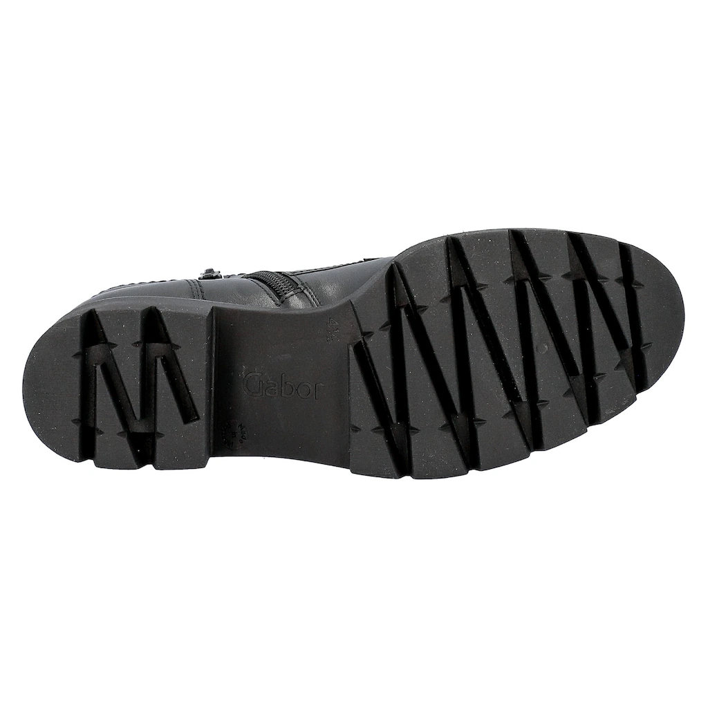 Gabor Stiefelette Mit Modischen Durchzügen ▷ Für