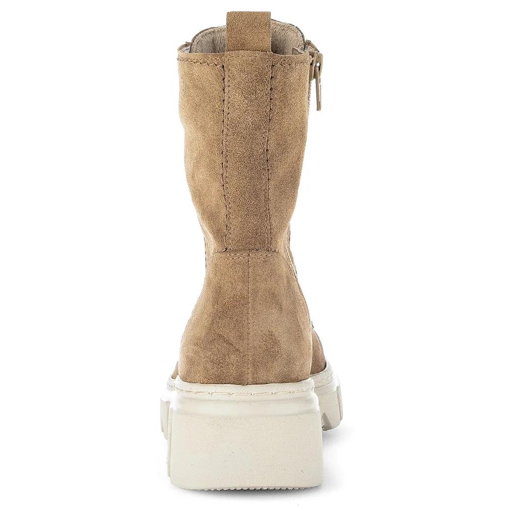 Gabor Stiefelette Plateau Boots Mit Goldfarbenem Front-Reißverschluss Online Kaufen