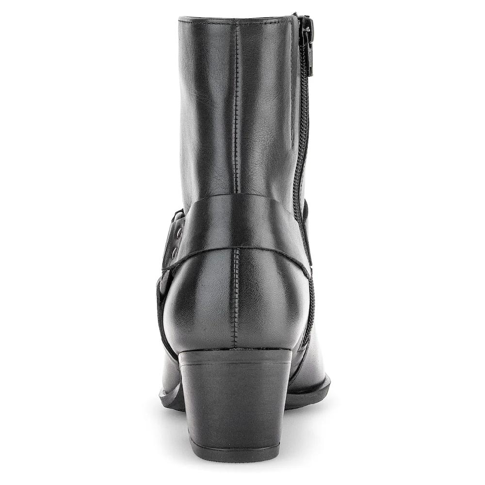 Gabor Westernstiefelette »St. Tropez« Blockabsatz Cowboystiefelette Boots In Bequemer Weite G (= Weit) Kaufen
