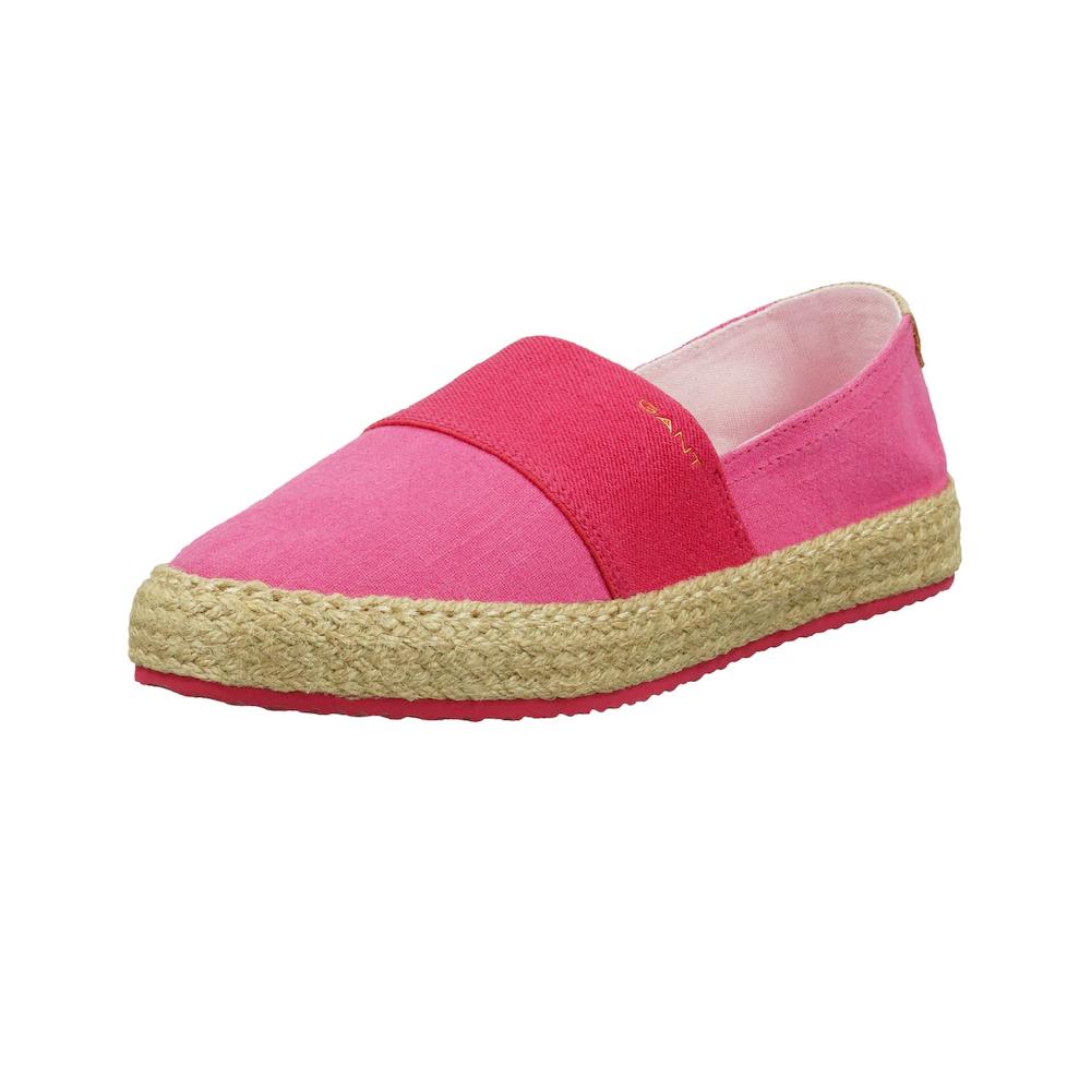 Gant Espadrille »Raffiaville« Strandschuh Slipper mit Bast-Verzierung