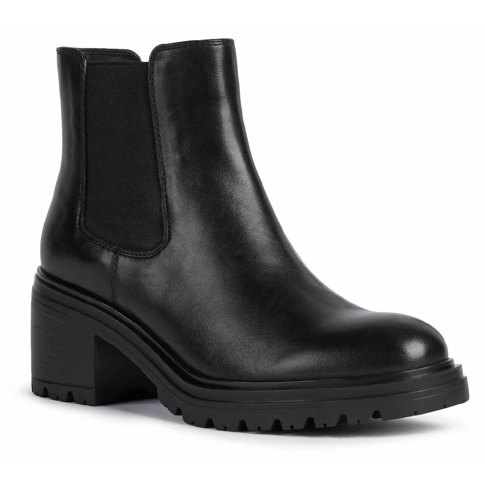 Geox Chelseaboots »D DAMIANA« Blockabsatz Stiefelette zum Schlupfen ▷ für