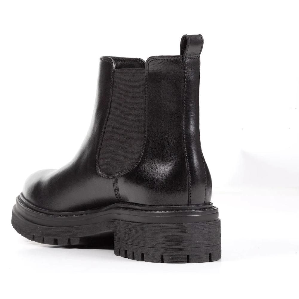 Geox Chelseaboots »D IRIDEA B« Chunky Boot Plateau Stiefelette Mit Modischem Blockabsatz Online Kaufen