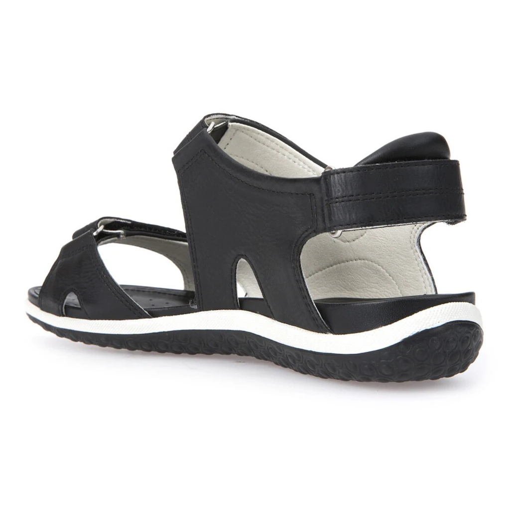 Geox Sandale »D SANDAL VEGA« Sommerschuh Sandalette Klettschuh Mit Lederinnensohle